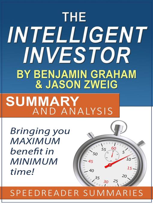 Cover image for The Intelligent Investor by Benjamin Graham and Jason Zweig